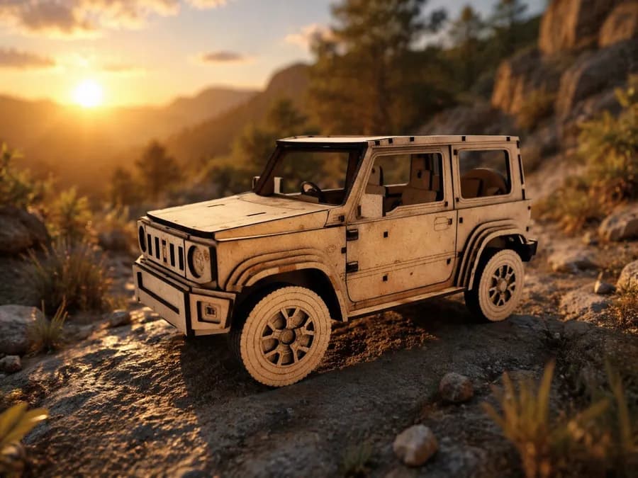 Off-Road Pickup Model